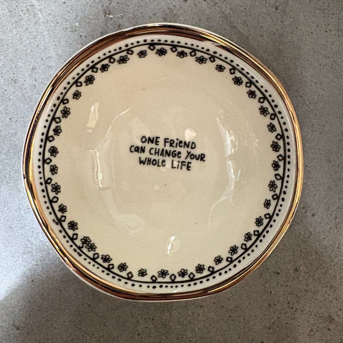 One Friend Ceramic Bowl