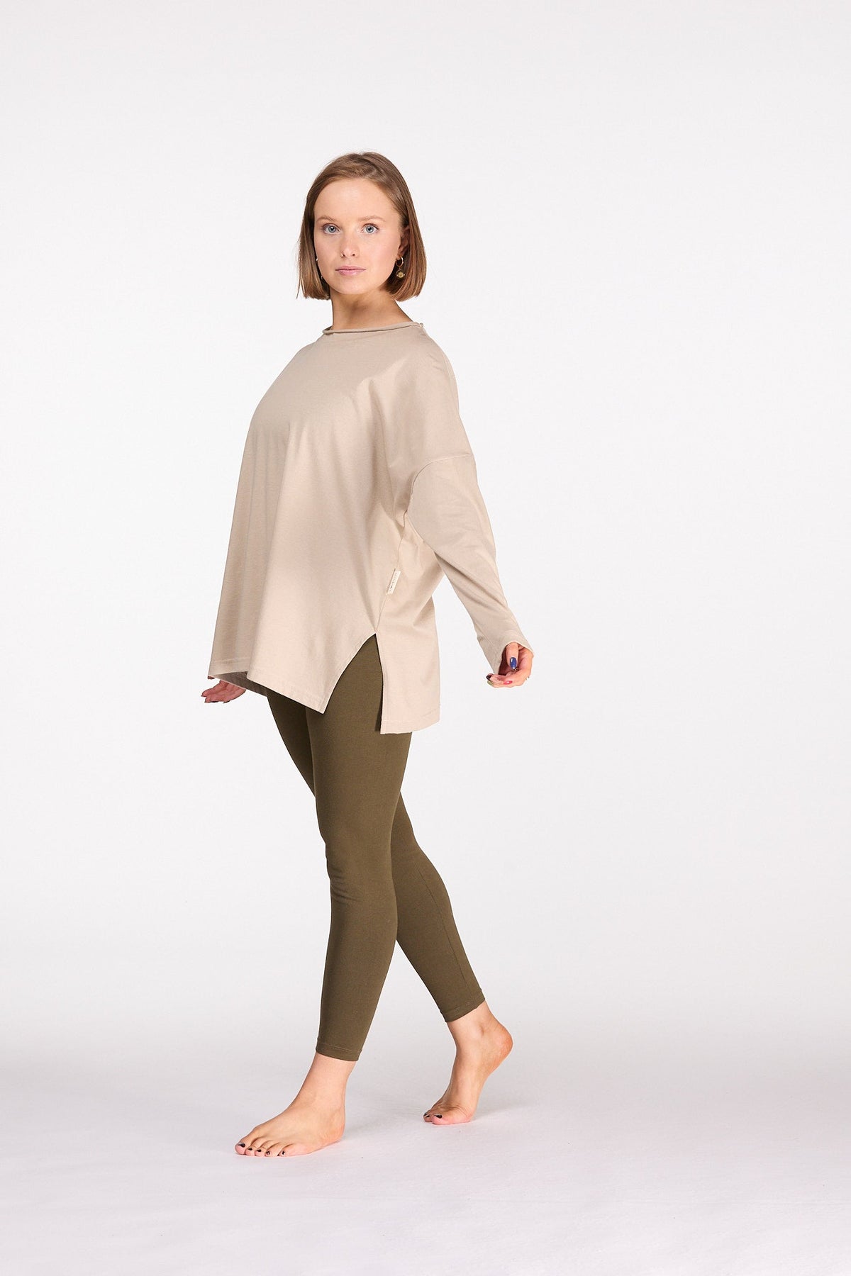 Luna Long Sleeve Shirt | Sand