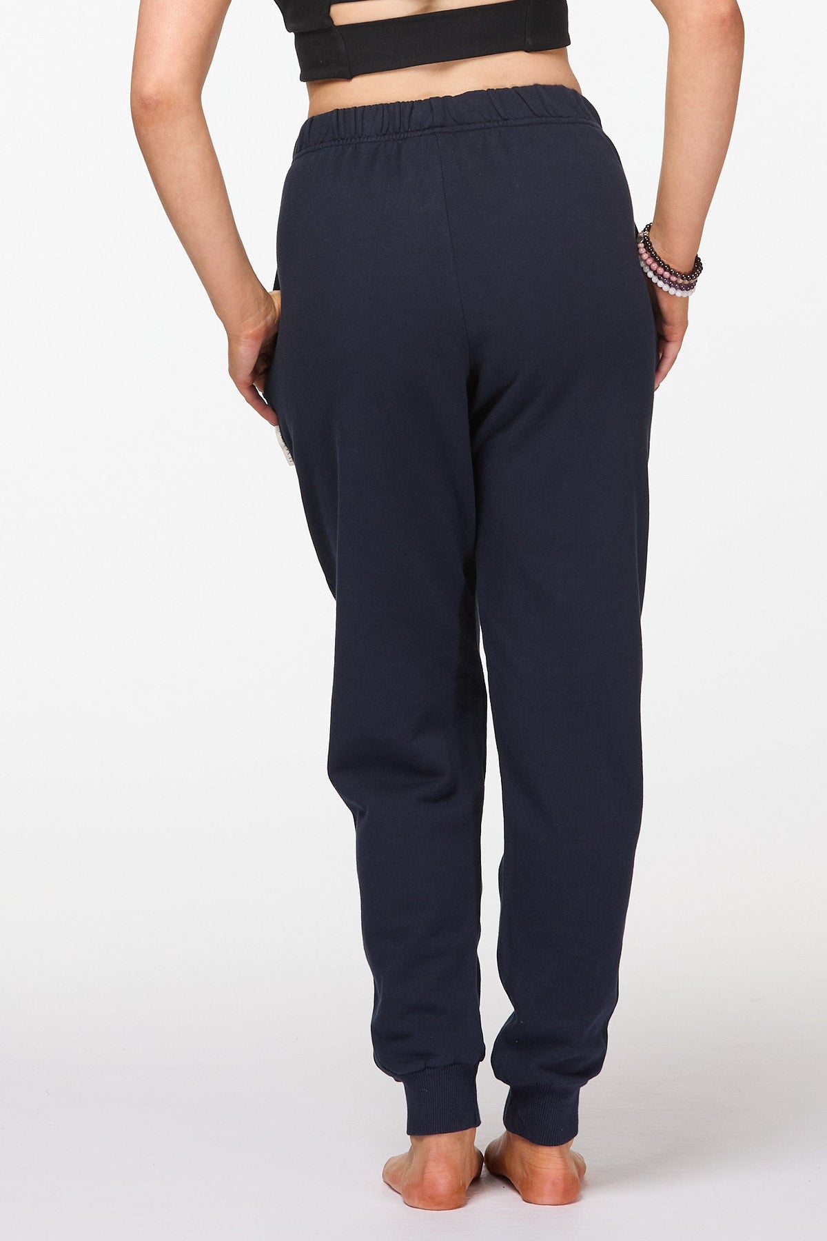 Blue  Women's Organic Cotton Track Pants Made in Australia 2