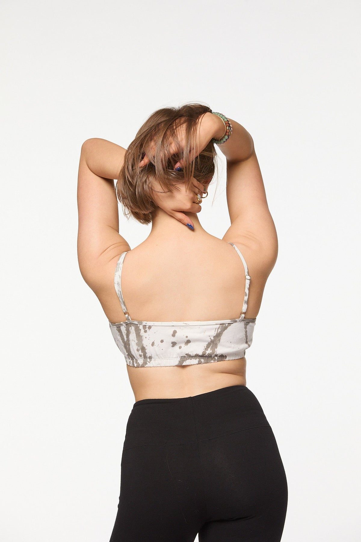 Organic Cotton Yoga Sports Bra Luna & Soul Australia Natural Plant Dyed