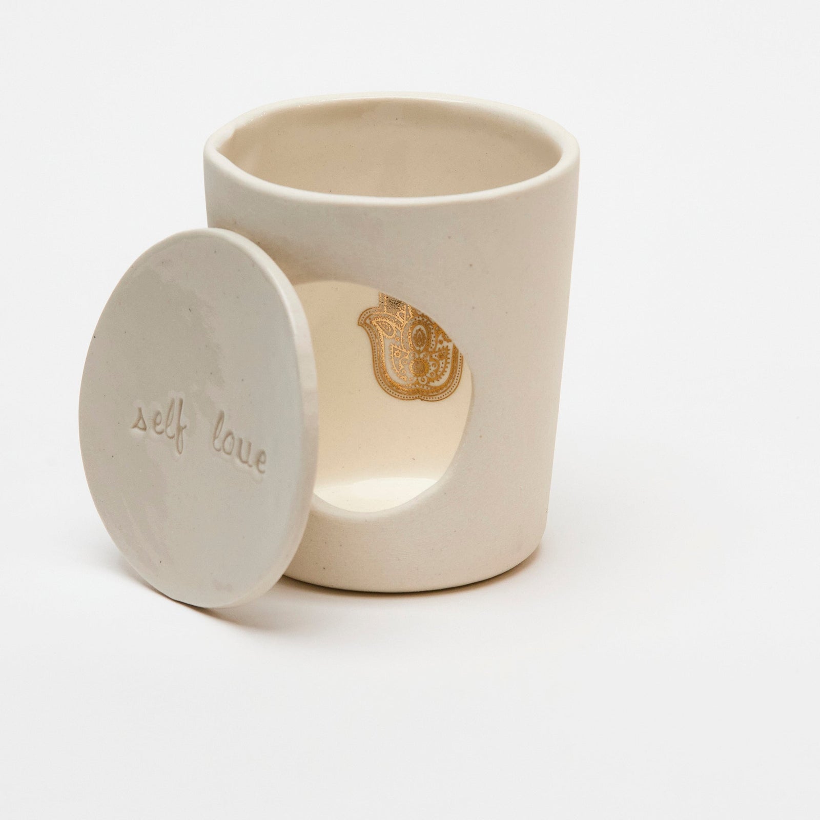 Hamsa Hand Ceramic Oil Burner Australia