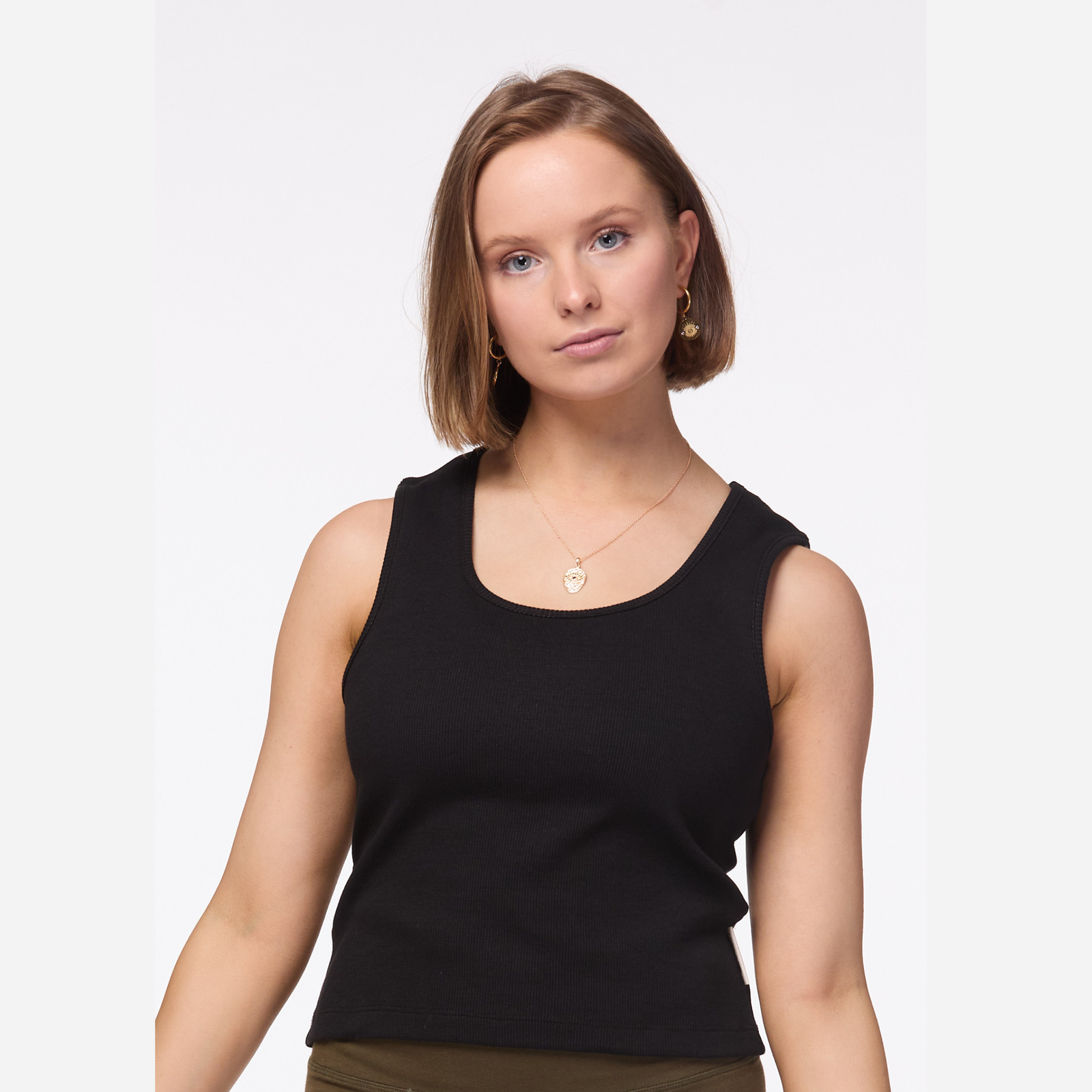 Black Cotton Rip Tank Top AustraliaBlack Cotton Rip Tank Top Australia for Yoga