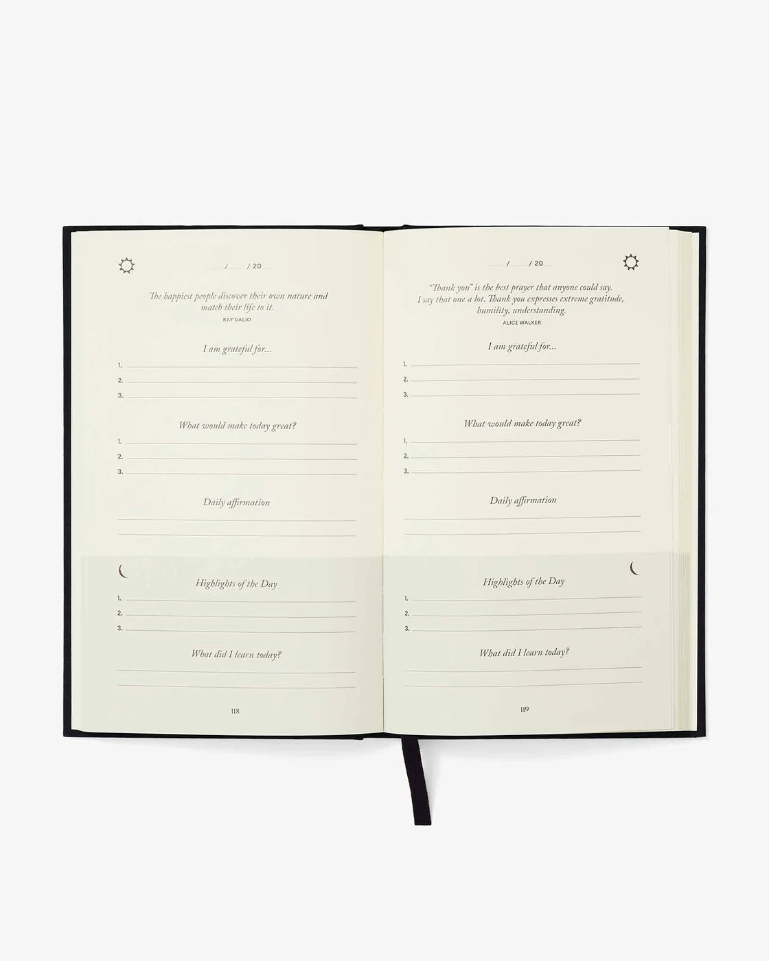 The Five Minute Journal by Intelligent Change Australia Luna & Soul