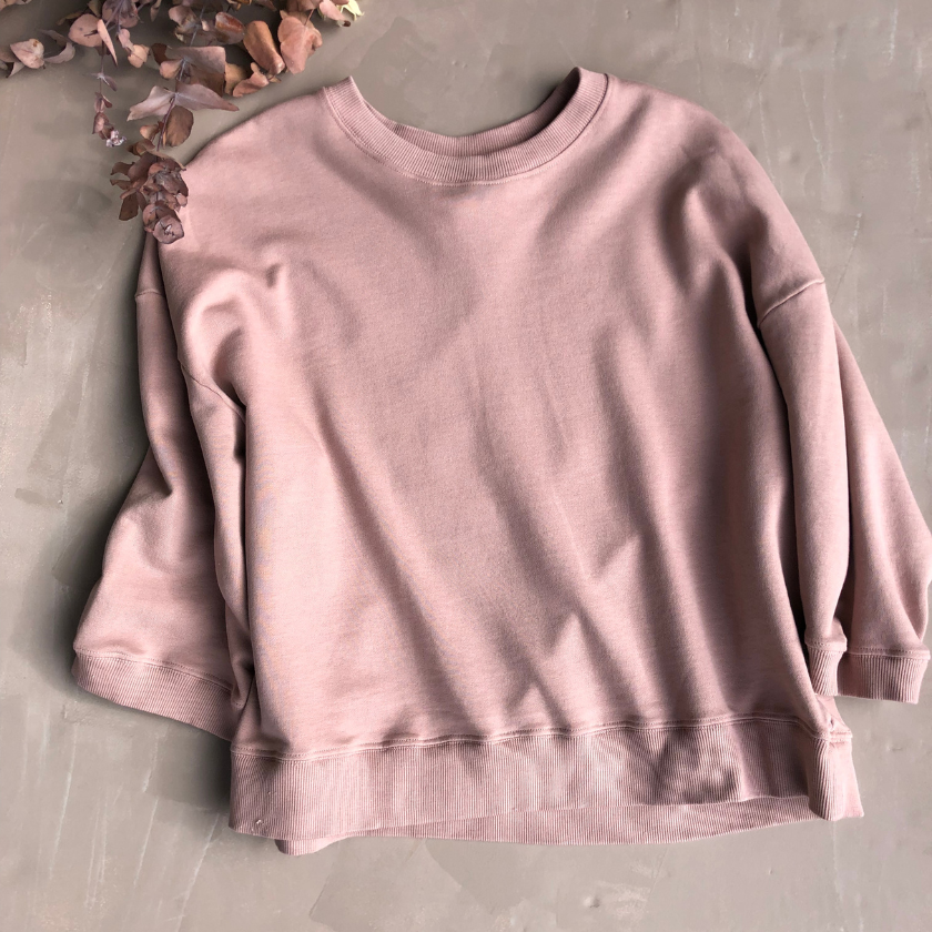 Women’s Organic Cotton Jumpers and Sweaters in Pink Luna & Soul Australia