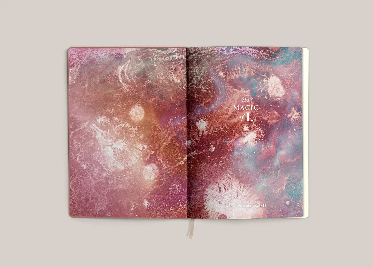 A6 Vegan leather pocket journal | Coral Rose