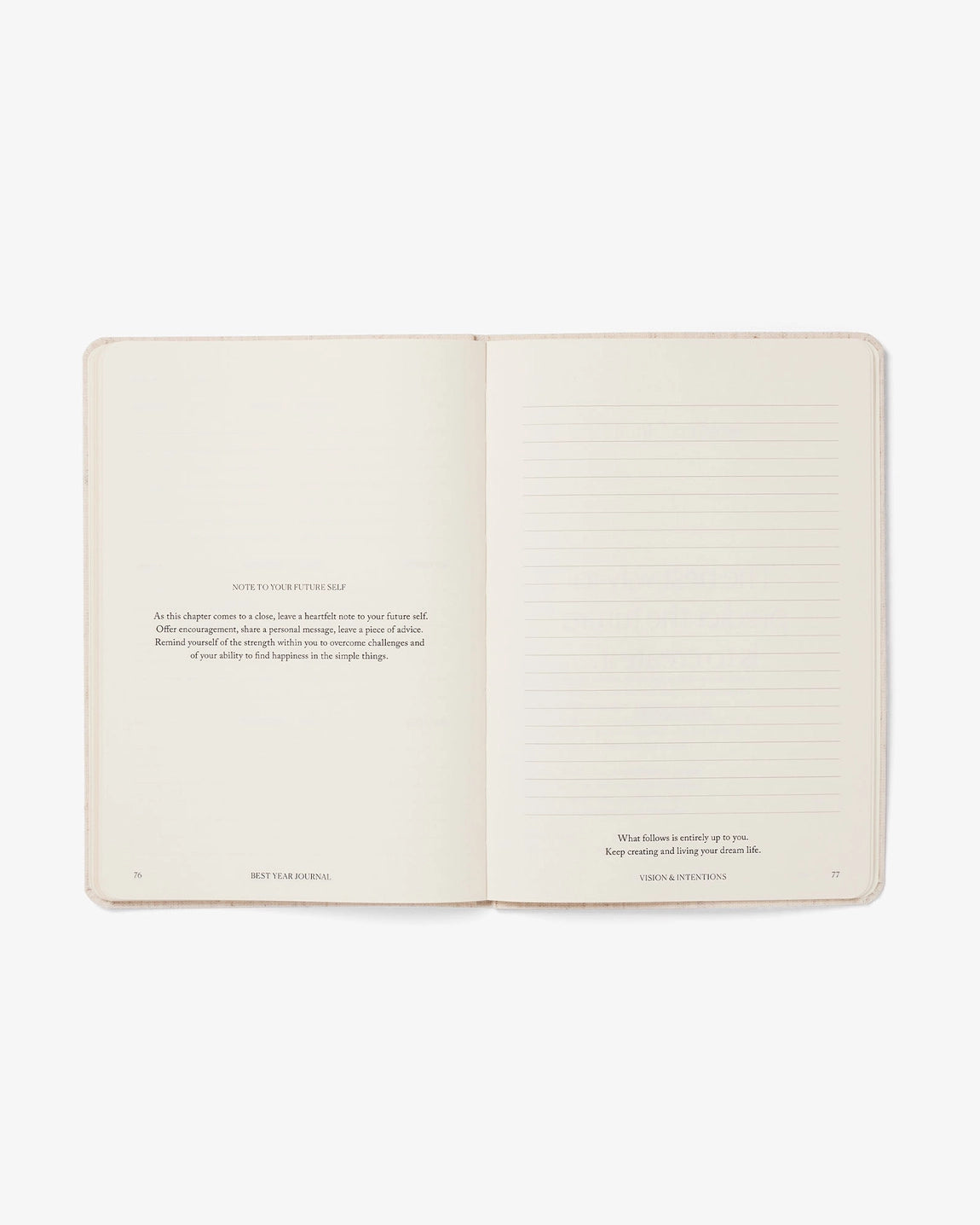 Best Year Journal Essential Oat, Simple Express Format Melbourne