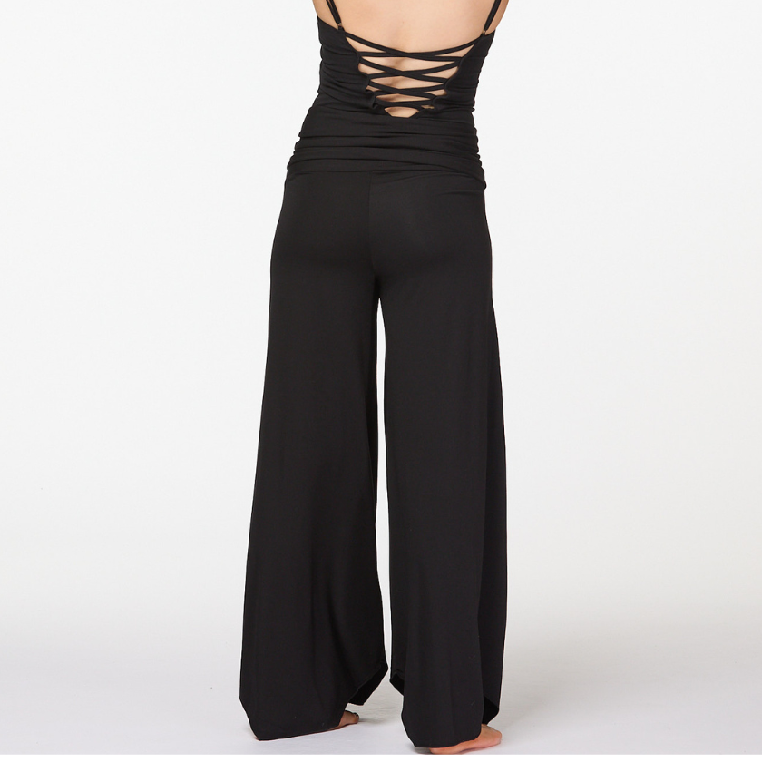 Palazzo Wide Leg Pants Organic Cotton Luna & Soul Australia