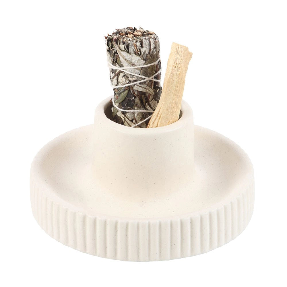 Luxury White Sage Smudge Stick Holder Luna & Soul