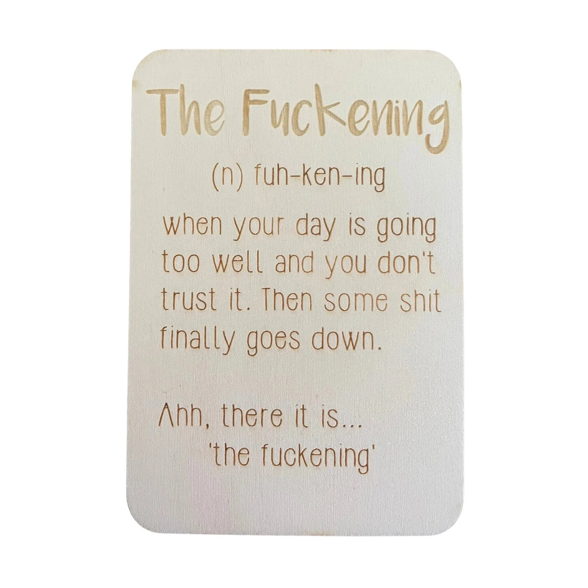 TheFuckening greetinhg card Luna & Soul