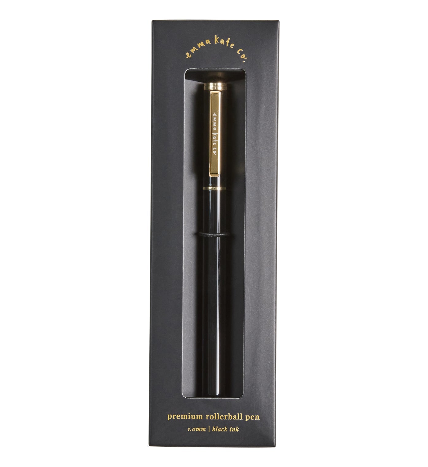 Metal Rollerball Pen | Nero  by Emma Kate & Co| Luna & Soul
