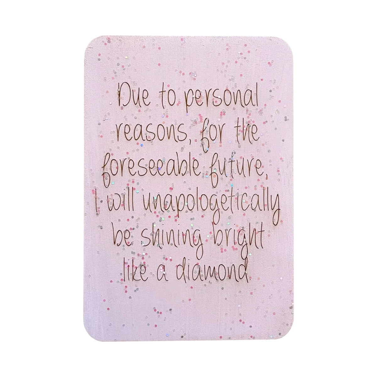 Will Shine Bright Greeting Card Luna & Soul Australia