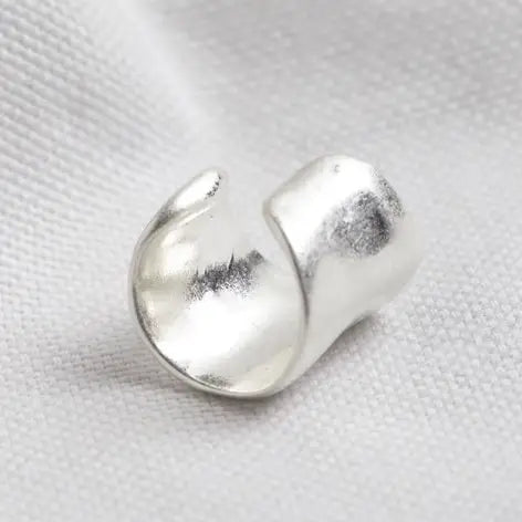 Silver Earcuff Yoga Jewellery Luna & Soul Australia