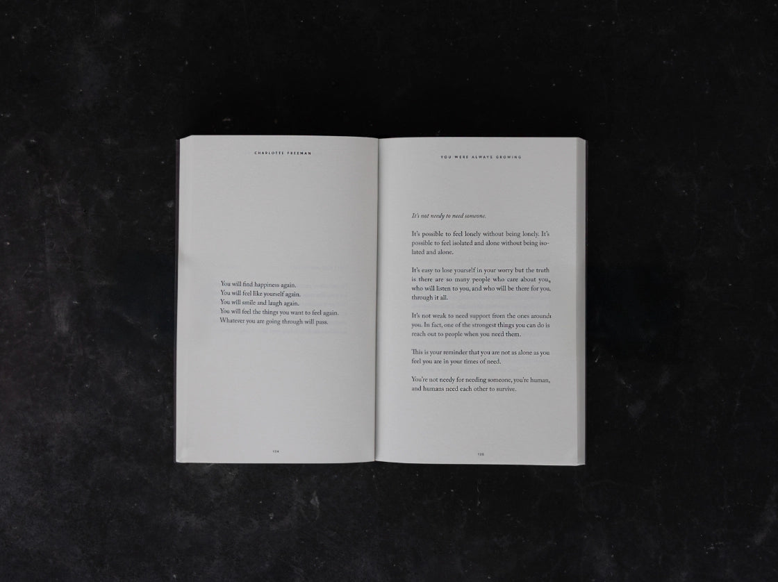 You Were Always Growing (Even In The Dark)