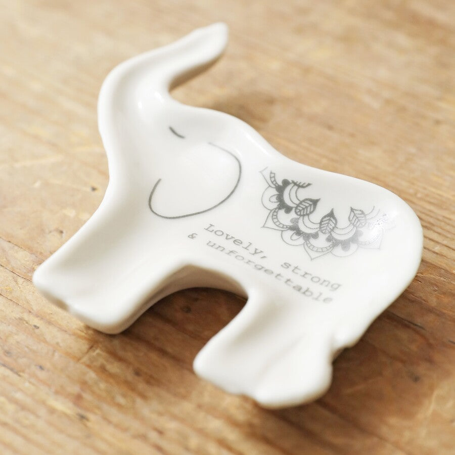 Elephant Ceramic Dish