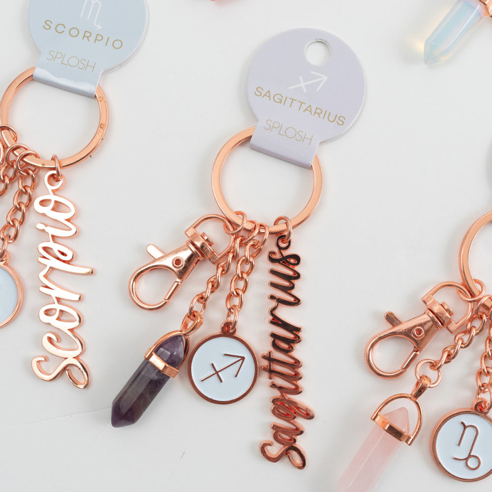 Sagittarius Keyring _Zodiac Keychain _ Luna & Soul