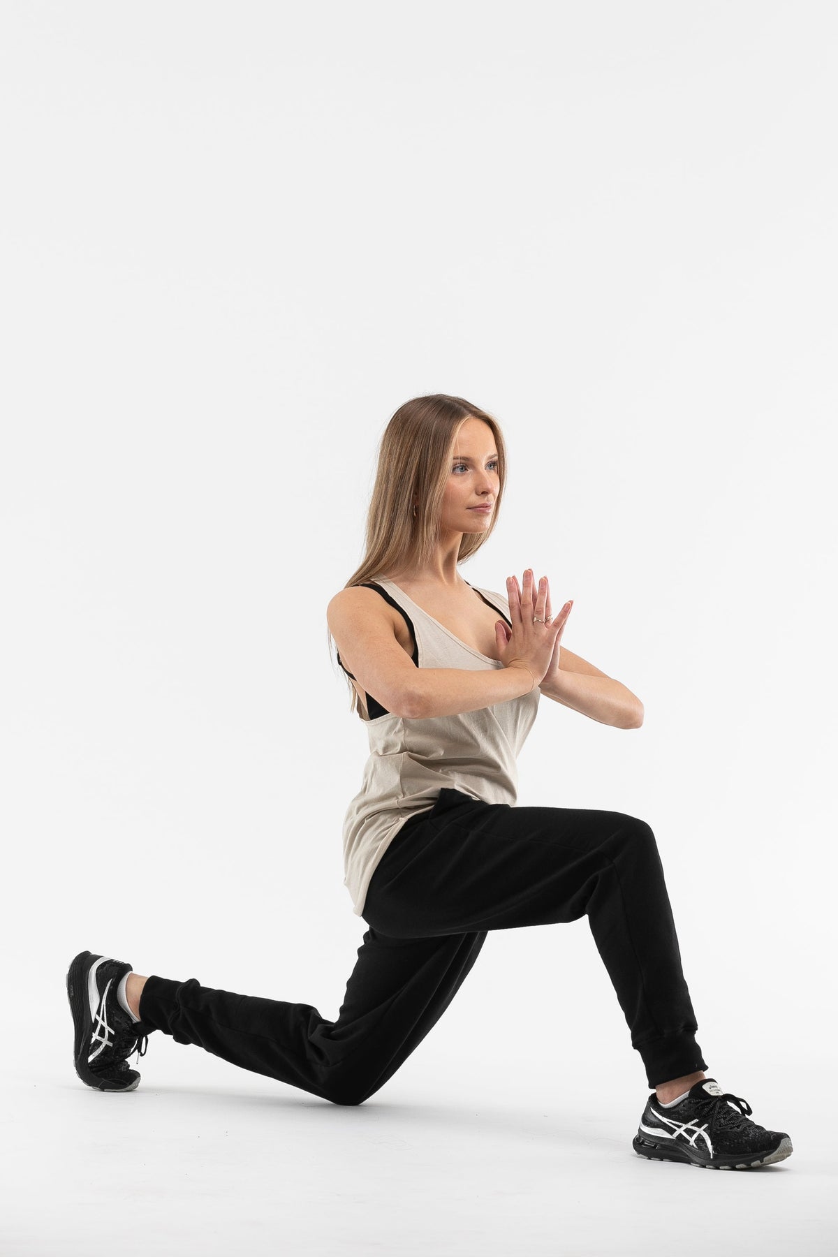 Black Organic Cotton Track Pants Made In Australia