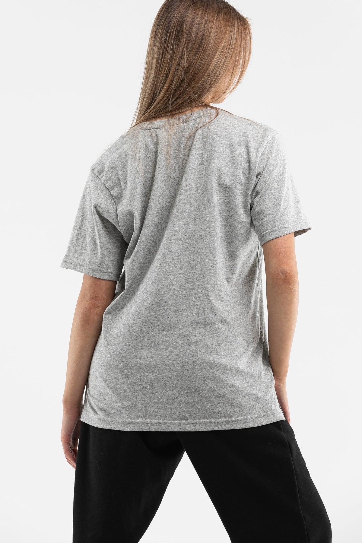 Grey Organic Cotton T-Shirt  Luna & Soul Australia