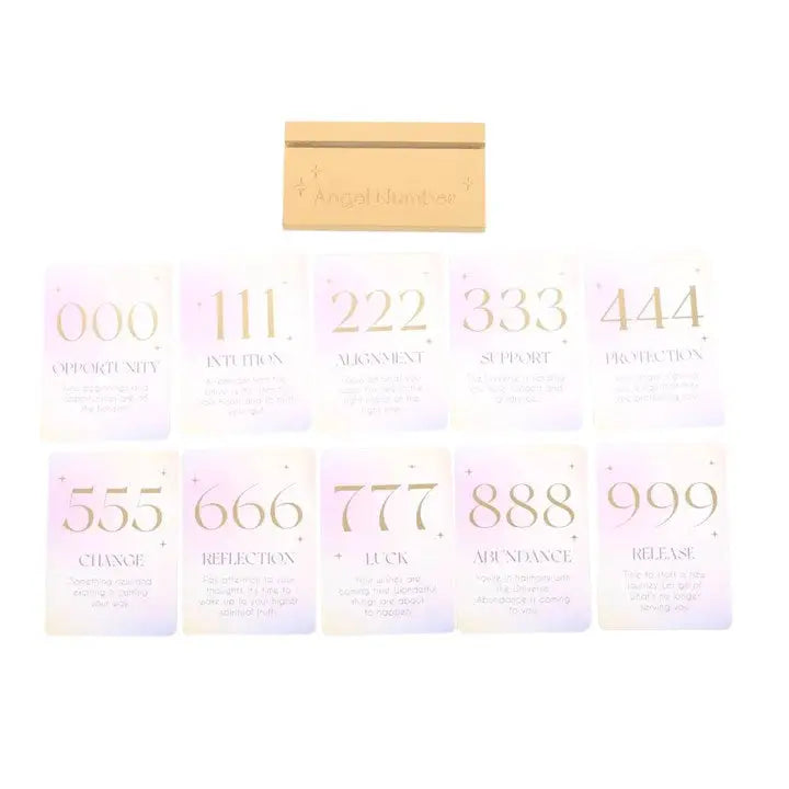 111 Angel Number Affirmation Cards Luna &amp; Soul Melbourne 