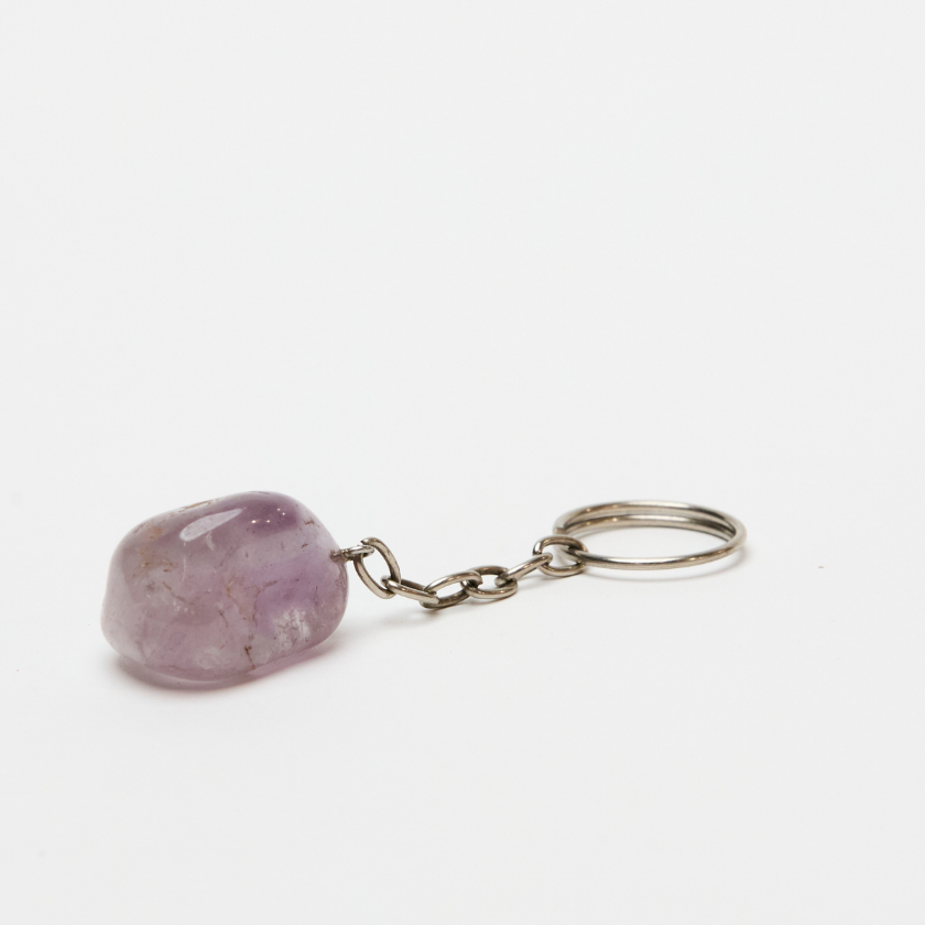 Amethyst Crystal  Keyring Luna & Soul Australia