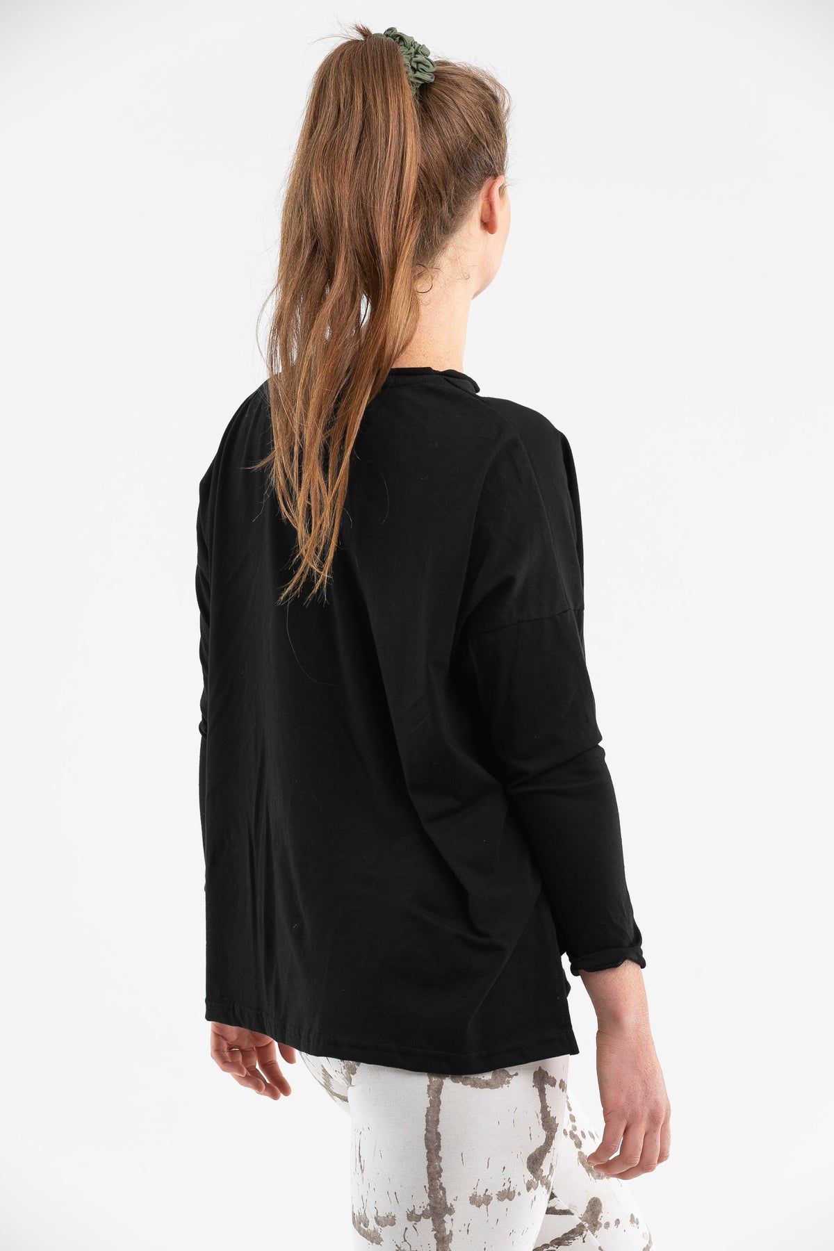 Luna Long Sleeve Shirt | Black