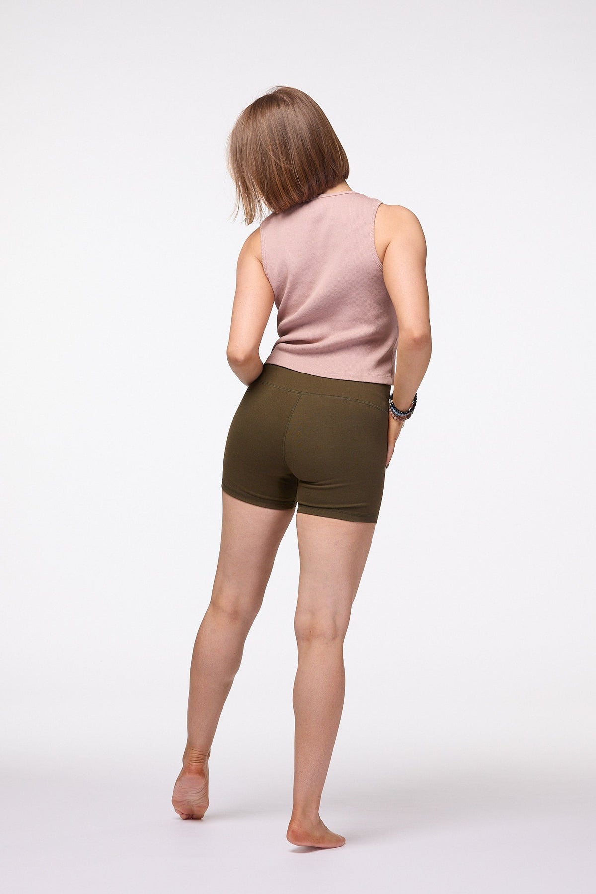 Organic Cotton Rib Tank  Pink Australia