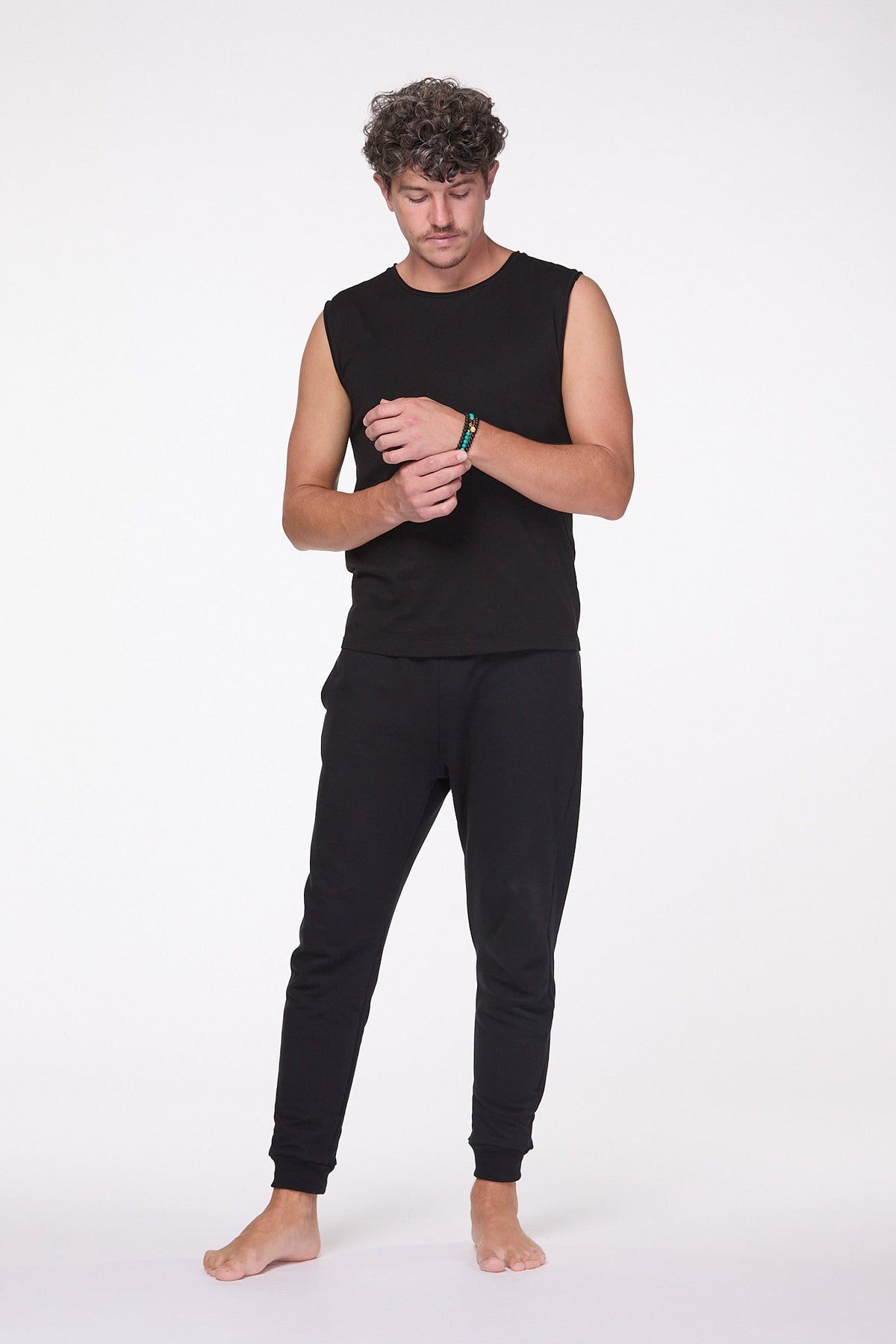 Mens Cotton Yoga Shirt Luna &amp; Soul Australia 1