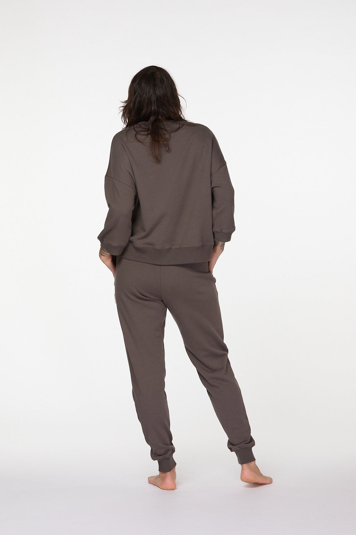 Women’s Organic Cotton Jumpers and Sweaters in Brown Luna &amp; Soul Australia