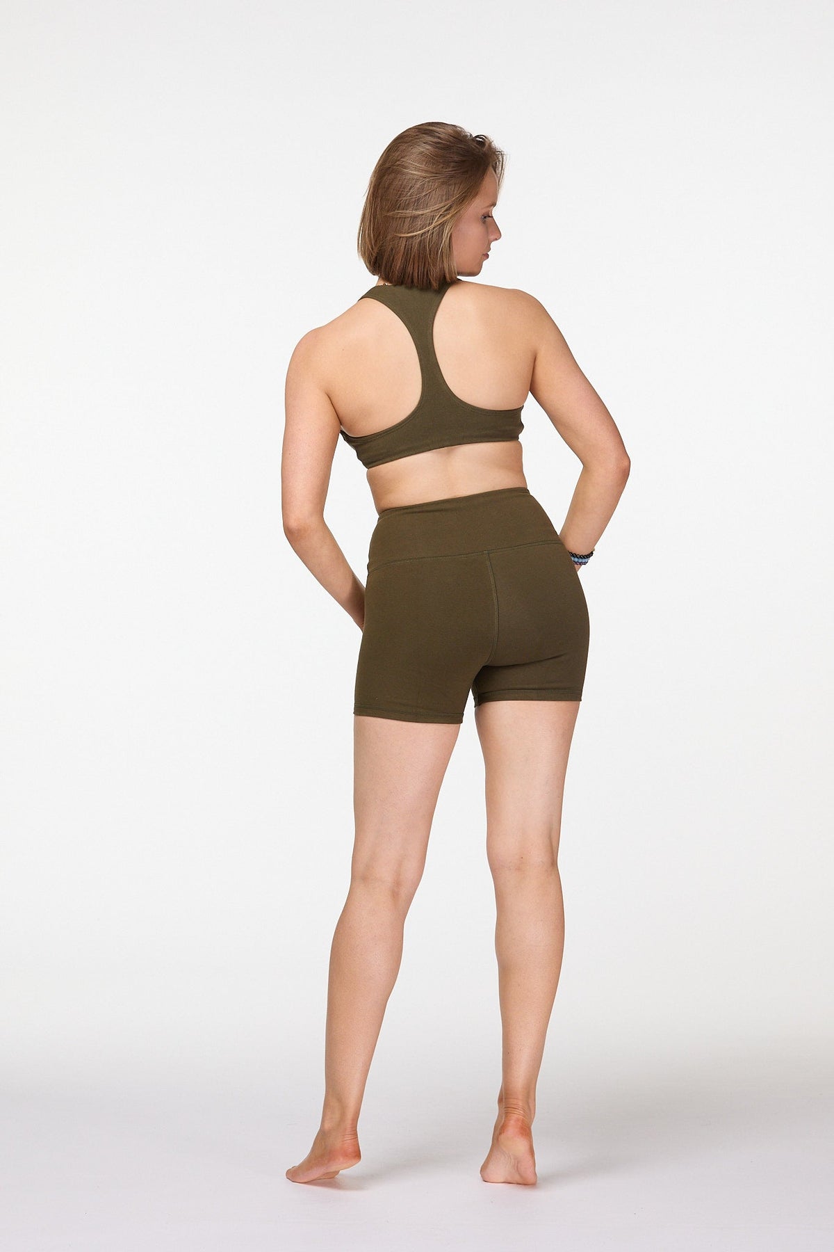 Cotton Sports Bra Luna &amp; Soul Australia Khaki