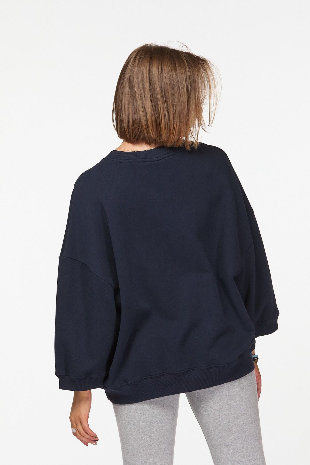 Women’s Organic Cotton Jumpers and Sweatshirt  in Navy Luna &amp; Soul Australia