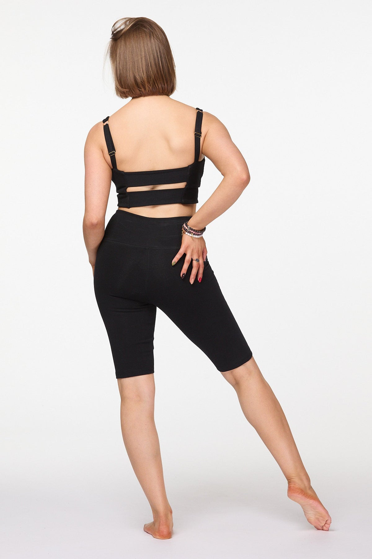 Power Bike Shorts 5&quot; | Black