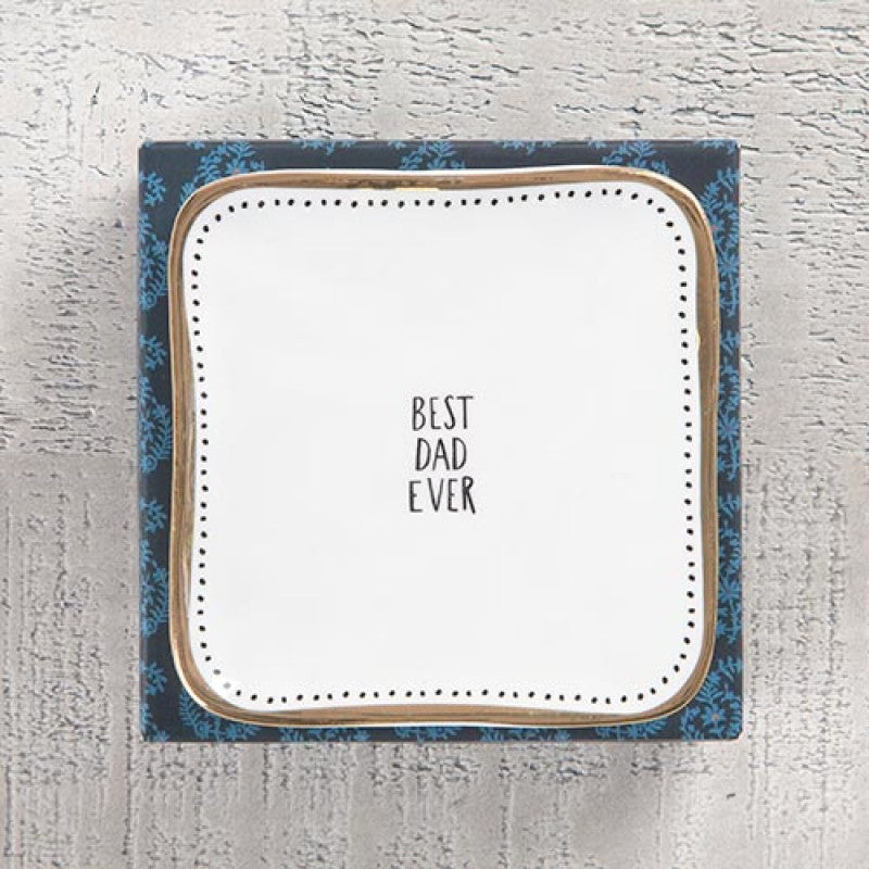 Best Dad Ever Ceramic Tray
