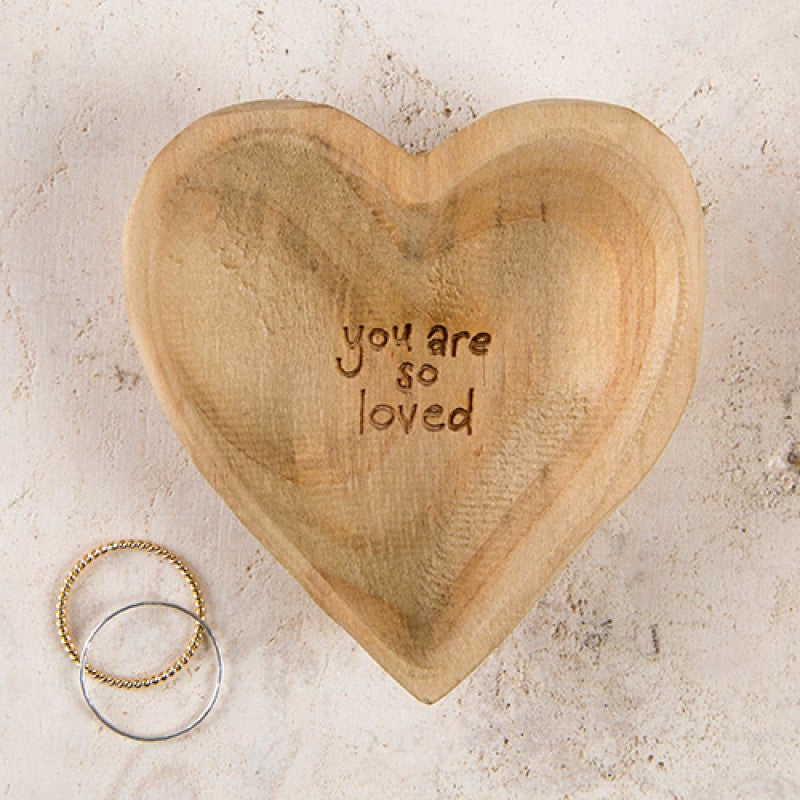 You are so loved Wooden Dish