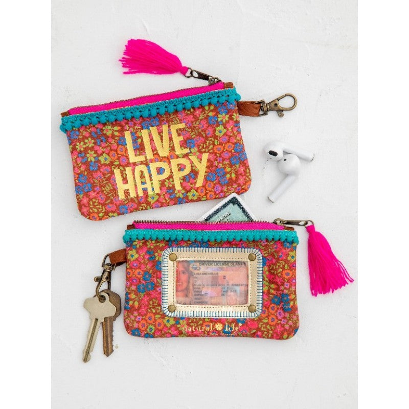 Live Happy Zip Pouch