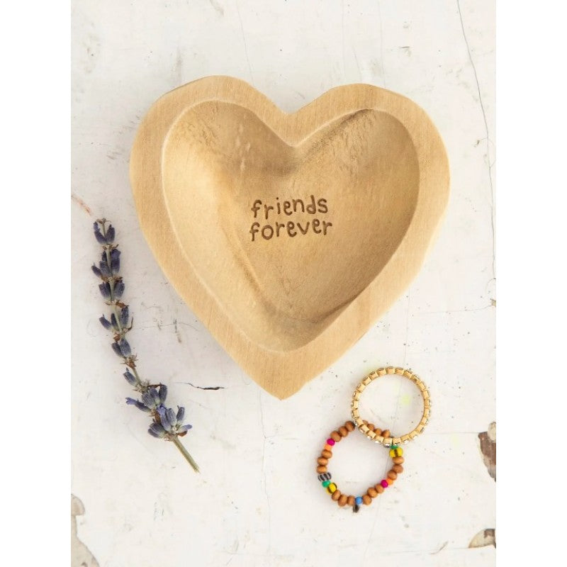 Friends Forever Wooden Dish