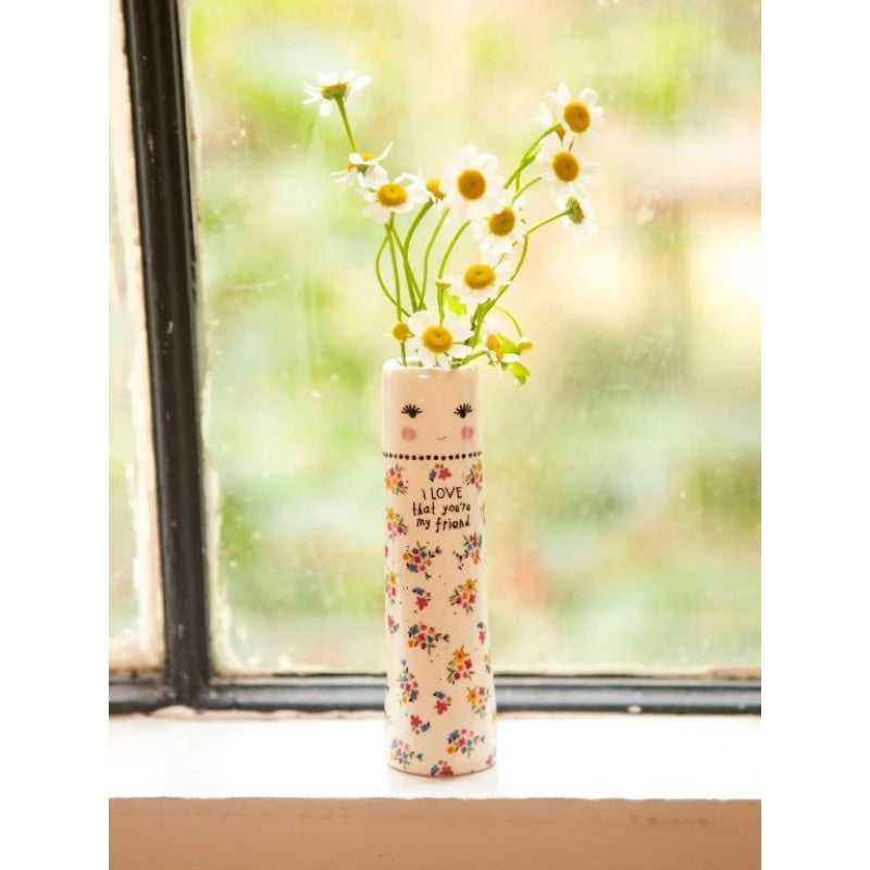 I Love Friend Vase