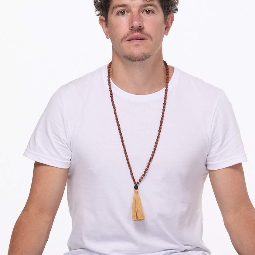 I am Grounded 108 Mala Necklace