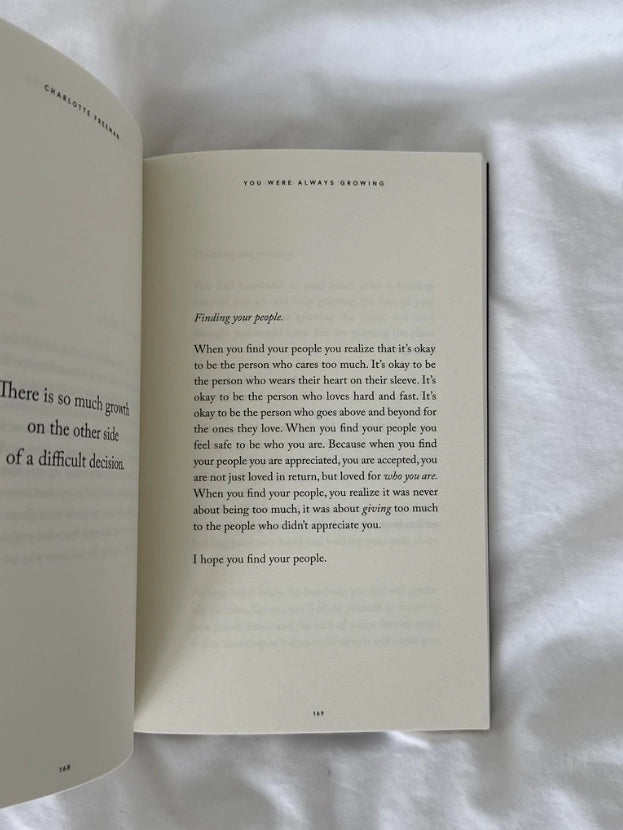 You Were Always Growing (Even In The Dark)