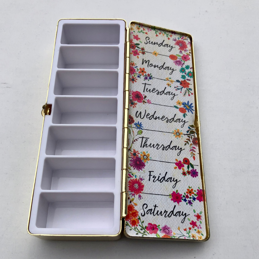 Happy Pill Box A Wise Girl