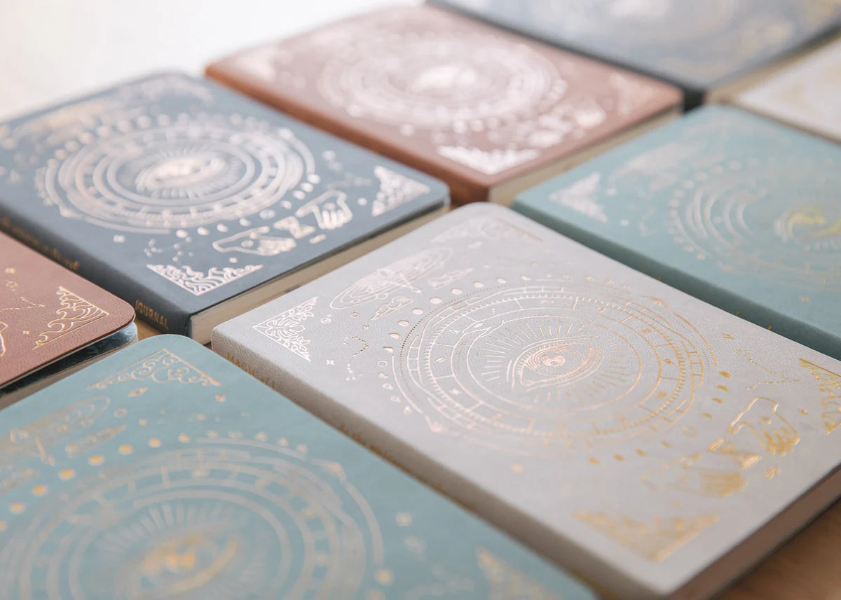 A6 Vegan leather pocket journal | Coral Rose