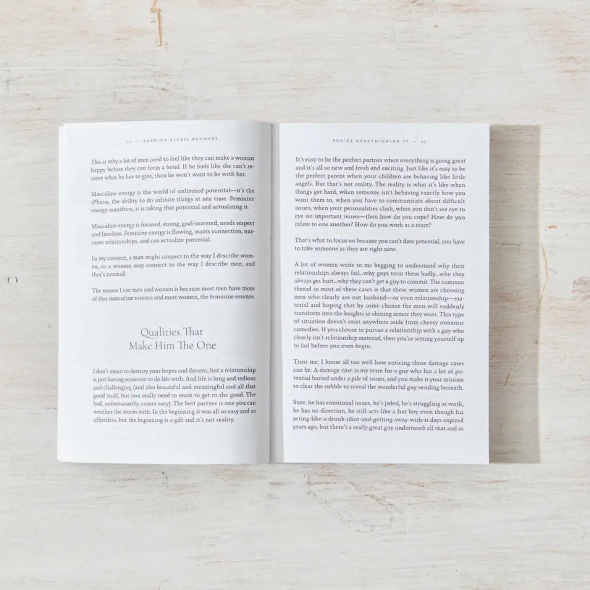 You&#39;re Overthinking It Book _Australia Luna &amp; Soul