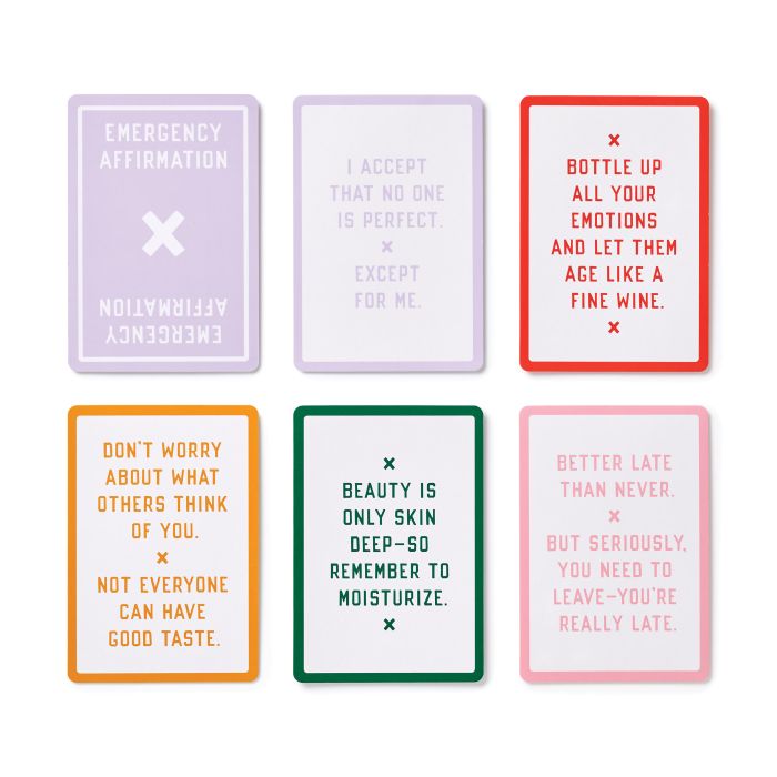 Emergency Affirmation Cards