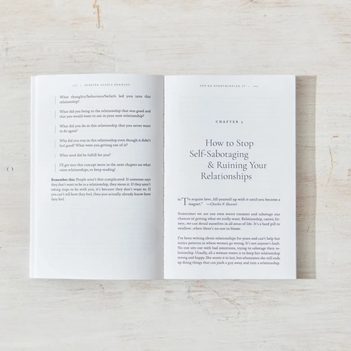 You&#39;re Overthinking It Book _Australia Luna &amp; Soul