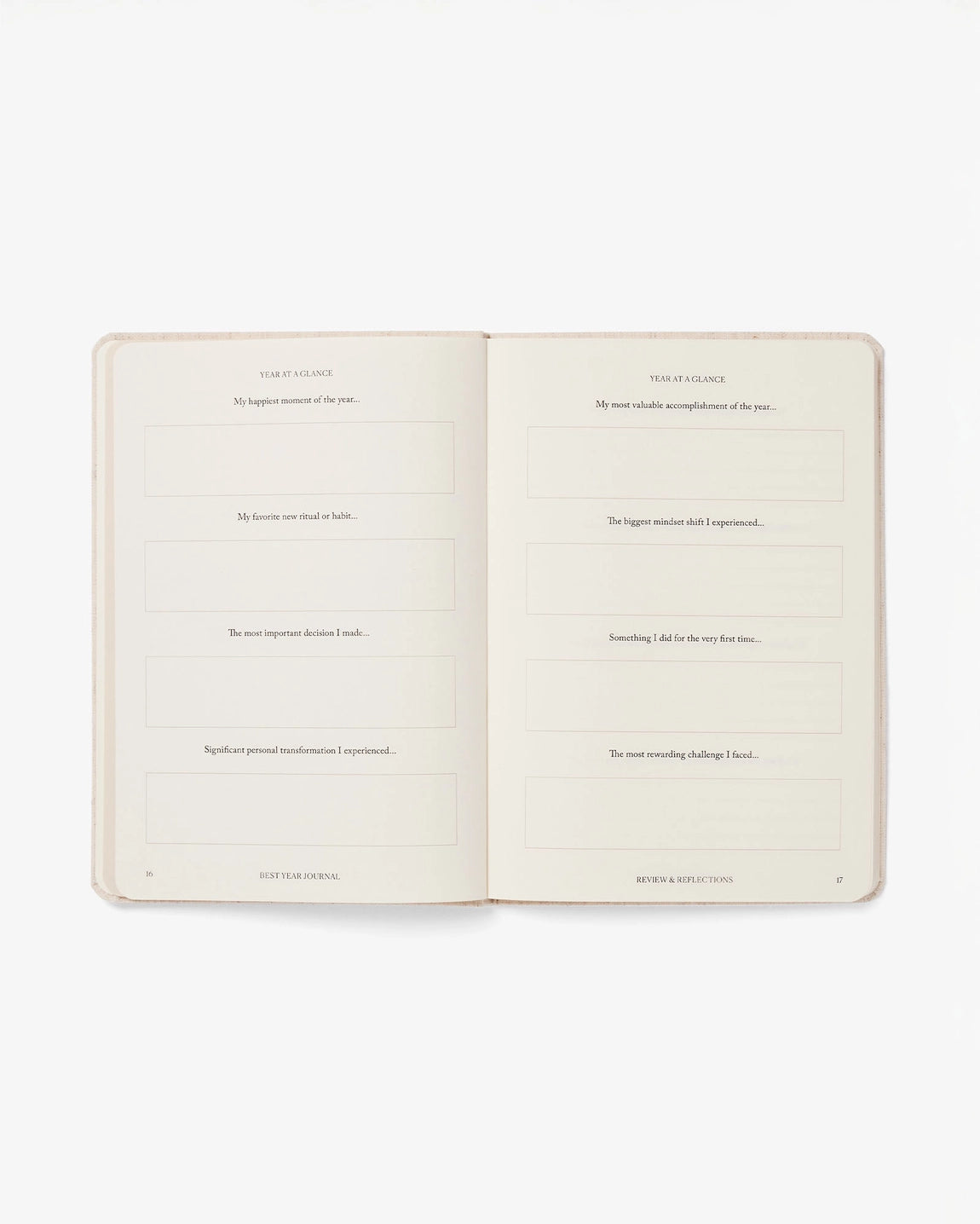 Best Year Journal Essential Oat, Simple Express Format  4 Australia