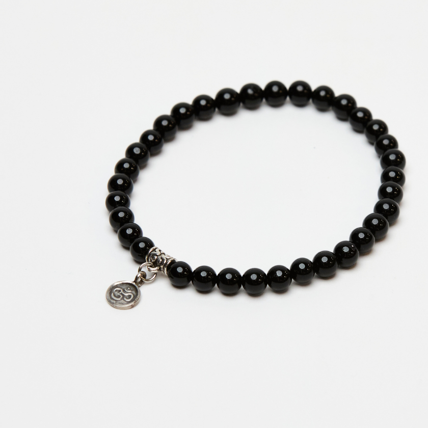 I am Unique Black Tourmaline Mala Bracelet Australia