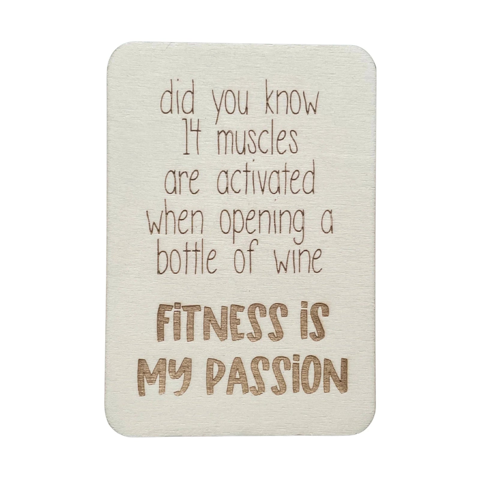 Did you know 14 Muscle are activated Greeing Card Luna & Soul