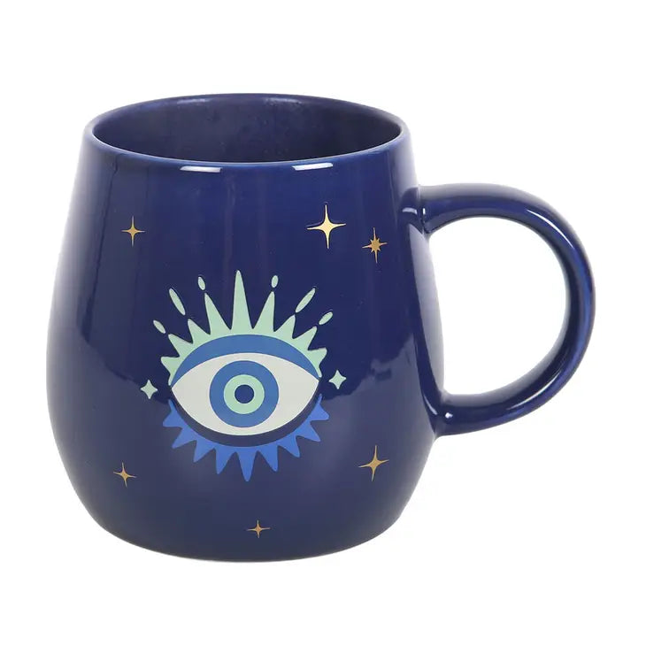 Evil Eye Mug Blue _Luna &amp; Soul