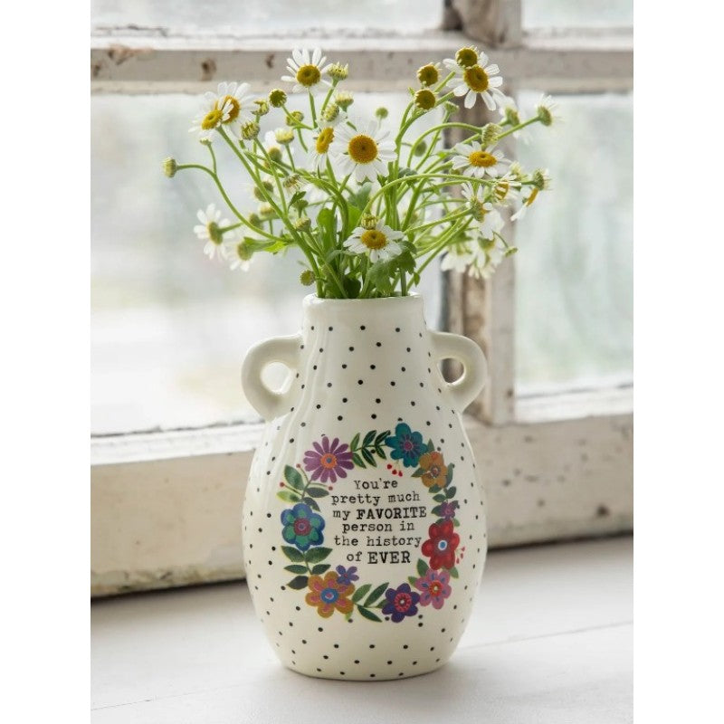Favourite Person Quote Vase Luna & Soul Australia