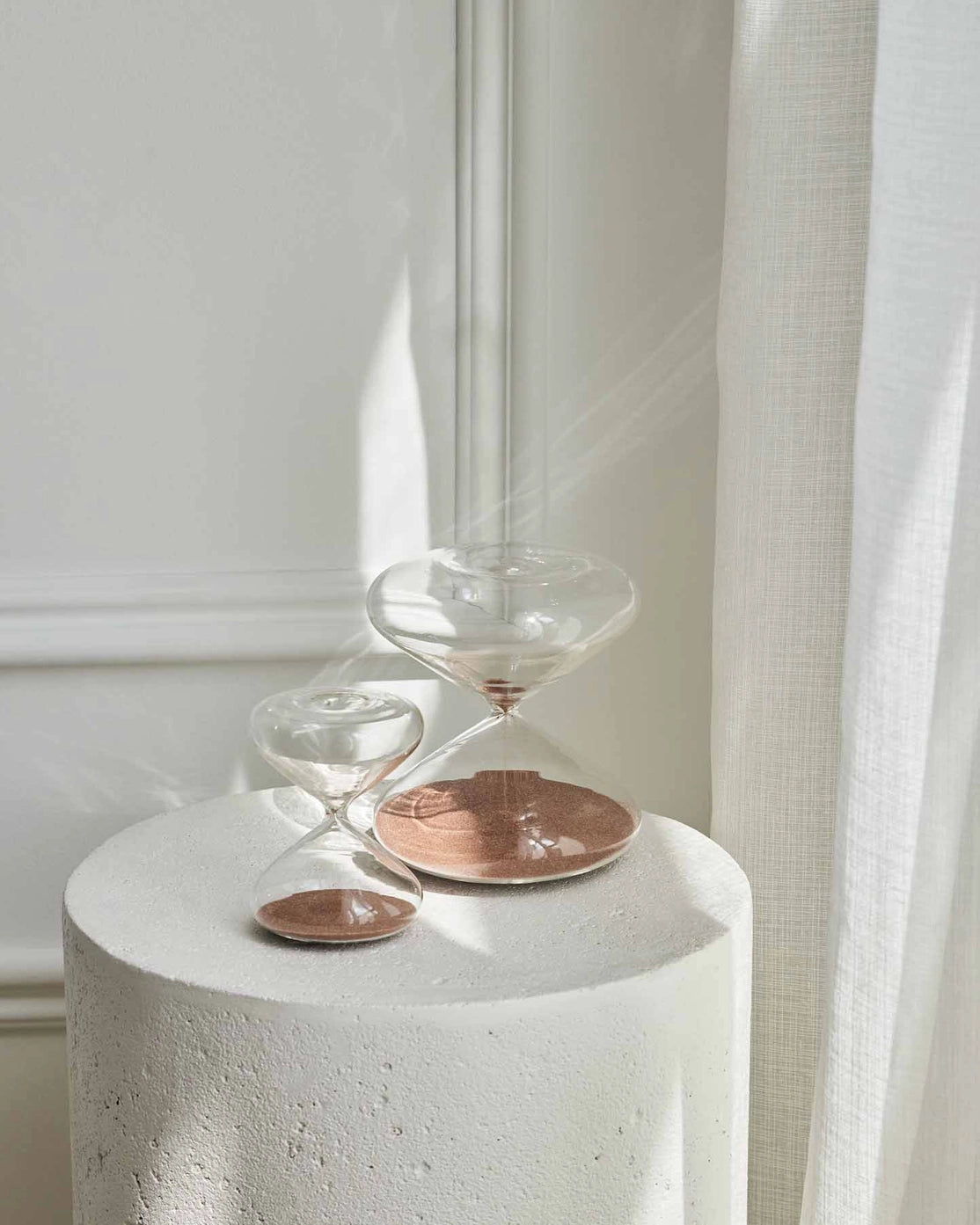 Glass Sand Clock by Intelligent Change Luna &amp; Soul Australia