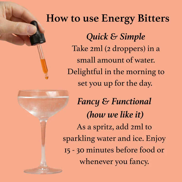 Energy Bitters | Uplifting &amp; Restorative
