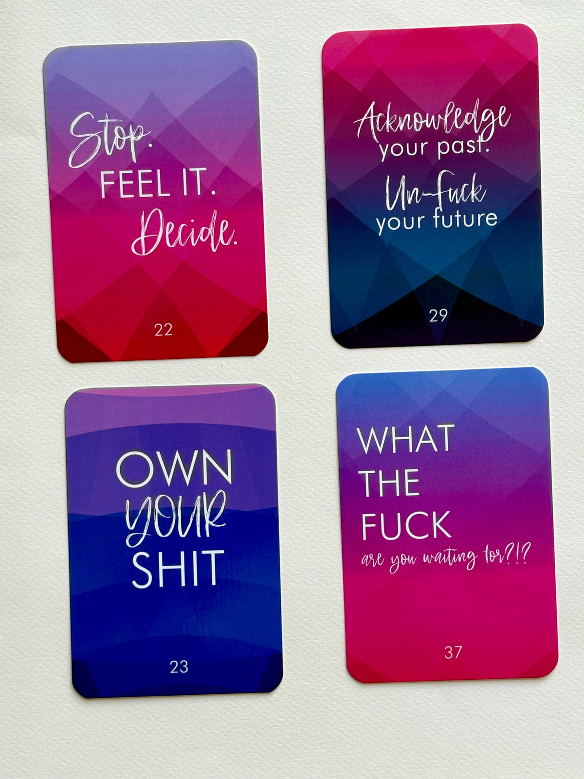The Fucking Honest Oracle Cards